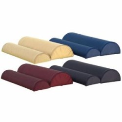 Coussin Cylindrique kiné Oreiller écru Positionnement Demi-Lune