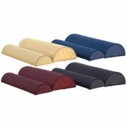 Coussin Cylindrique kiné Oreiller écru Positionnement Demi-Lune