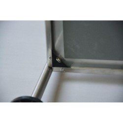 Guéridon Médical Inox 2 Plateaux fixes 60x40x90cm pas cher