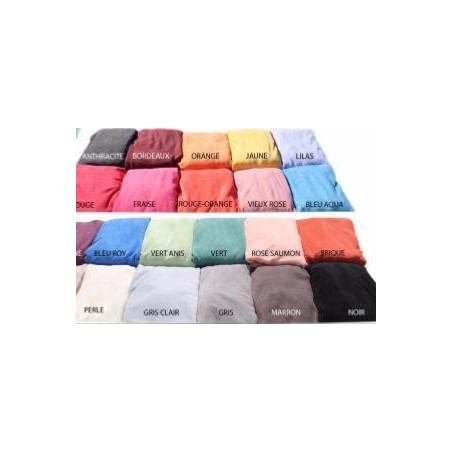 DRAP HOUSSE DE TABLE DE MASSAGE AVEC TROU Bordeaux