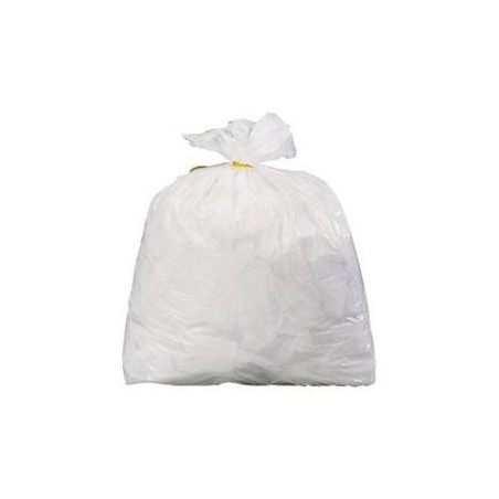 SACS POUBELLES BLANC BD 50L