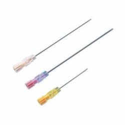 Aiguille Spinale BD YALE noire 22G 0.7 X90 mm boite de 25