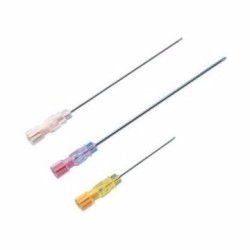 Aiguille Spinale BD YALE noire 22G 0.7 X90 mm boite de 25