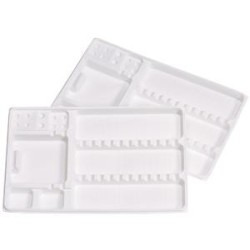 Plateaux dentaires jetables à usage unique, pas chers