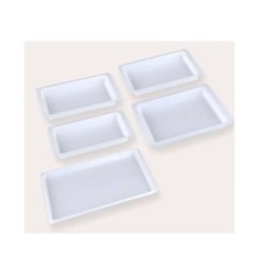 Plateaux jetables simples 20x10 cm - Médical Hygiène