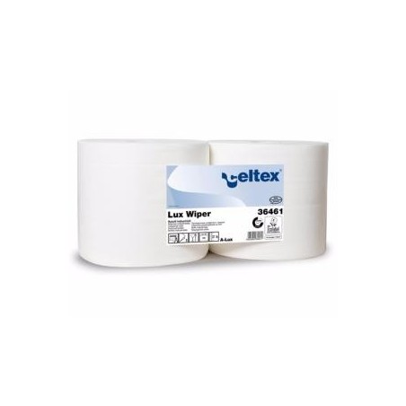 BOBINE D'ESSUYAGE PAPIER BLANC CELTEX 1000 FORMATS