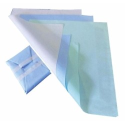 Stérifeuilles Feuille Stérilisation Hartmann Bleue 45X45cm