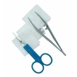 Trousse d'Ablation de fils avec Ciseaux MediSet Hartmann