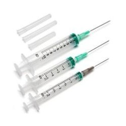 Seringues 3 pièces montées avec Aiguille BD Emerald 10 ml