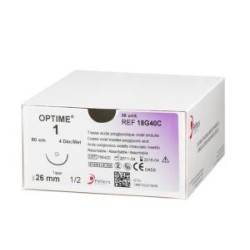 Fil Suture Resorbable Optime Peters Chirurgical, pas cher