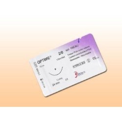 Fil Suture Resorbable Optime Peters Chirurgical, pas cher