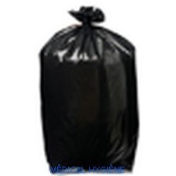 Sac poubelle résistant noir, Grand sac poubelle 110 litres
