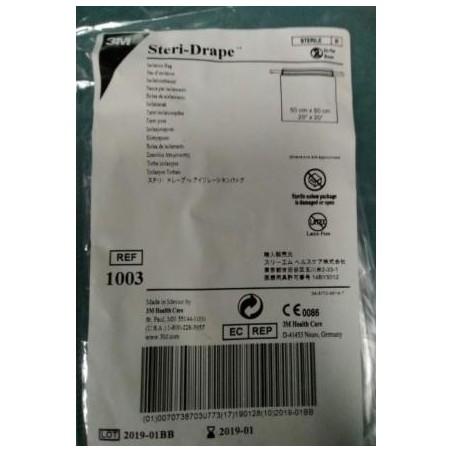 SAC D'ISOLATION 3M STERI DRAPE 1003