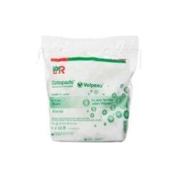 Carré de coton blanc Lohmann & Rauscher 5X5 CM