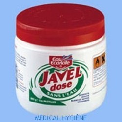 Javel en comprimés - Médical Hygiène
