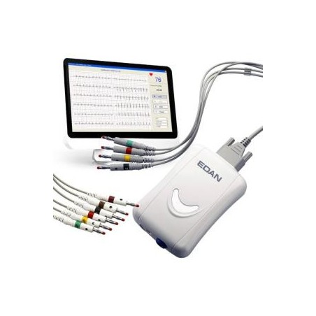ÉLECTROCARDIOGRAPHE NUMÉRIQUE USB/BLUETOOTH EDAN SE-1010