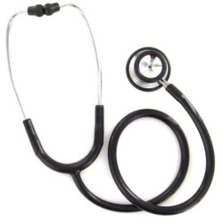 Stéthoscope Standard Colson Double Pavillon Adulte Noir