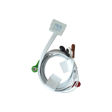 CÂBLE ECG 2 VOIES 5 BRINS POUR HOLTER SPIDERVIEW 74001