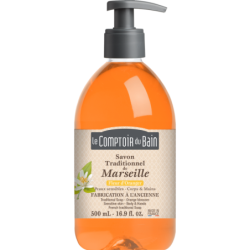 Savon traditionnel de Marseille à la Fleur d'Oranger, GILBERT 500 ml