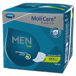 Protection Homme, MoliCare Premium MEN Pads Hartmann 3 G