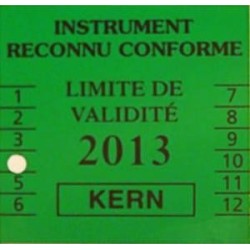 Vignette d'homologation médicale Classe III Kern - MEDICAL HYGIENE