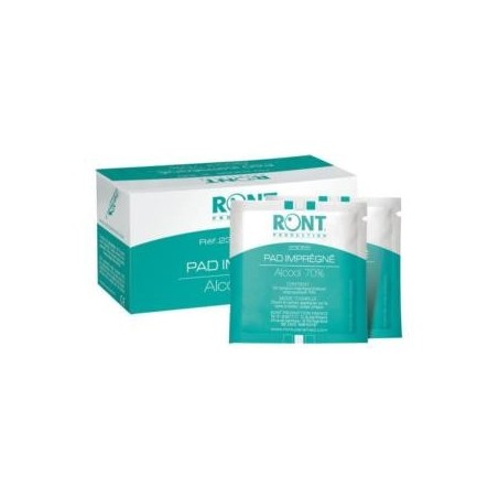 Tampons alcoolisés d'alcool à 70%