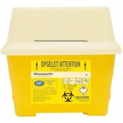 Récupérateur de déchets 2 L Container à aiguilles pas cher