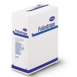 Champ stérile adhésif Troué 2 parties Foliodrape 45X75 CM