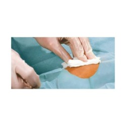 Champ stérile adhésif Troué 2 parties Foliodrape 45X75 CM