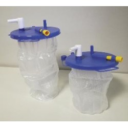 Poche Flovac pour aspirateurs à mucosités Askir 20 et 30 à usage unique 1L - Médical Hygiène