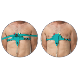 Ceinture ECG à Anses avec connecteur dédié sans vis 11060H