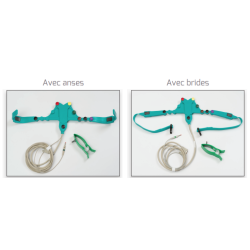 Ceinture ECG à Anses avec connecteur dédié sans vis 11060H