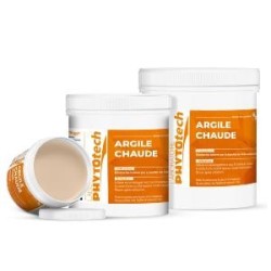 Argile chaude pour massage, Cataplasme 1 Litre  Phytotech