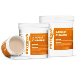 Argile chaude pour massage, Cataplasme 1 Litre  Phytotech