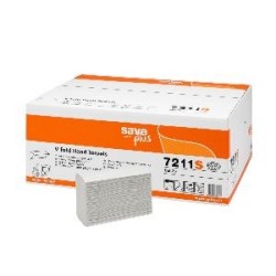 Essuie-mains enchevêtrés SAVE PLUS  pliage en V 21,5*18cm