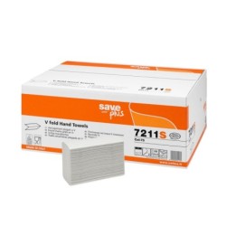 Essuie-mains enchevêtrés SAVE PLUS  pliage en V 21,5*18cm