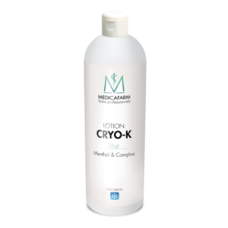 Lotion Cryo-k Menthol & Camphre effet glacial Medicafarm 1 L