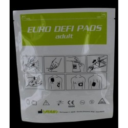 Électrode DAE FRED PA-1 & FRED EASYPORT SCHILLER Adultes