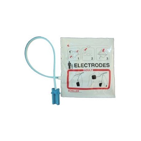 ÉLECTRODES PRÉ-CONNECTÉES POUR DAE FRED EASY ET SKITY SCHILLER