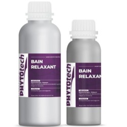 Bain Relaxant Huile essentielle, Huile Balnéothérapie 1L