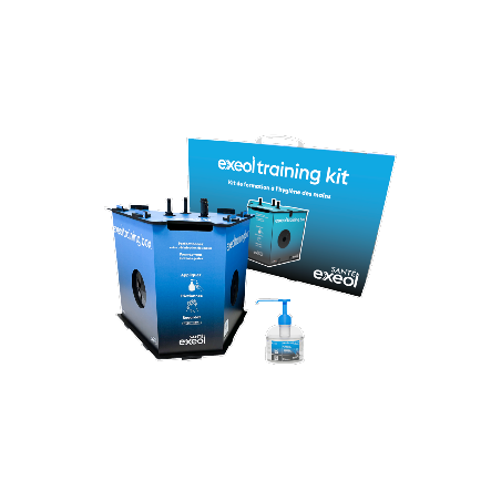 Caisson pédagogique hygiene des mains EXEOL training kit