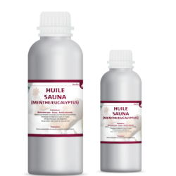 Huile de Sauna 275 ML aux Huiles Essentielles, Bain Vapeur Sauna