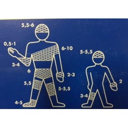 Filet Tubulaire Extensible Surgefix, Doigt et pouce taille 1