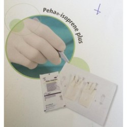 Gants stériles Peha Isoprene Plus Non poudrés Taille 7 - Médical Hygiène