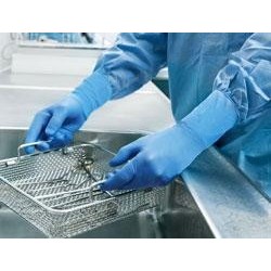 Gant d'examen Peha-Soft Nitrile Guard NP Longue Manchette