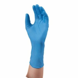Gant d'examen Peha-Soft Nitrile Guard NP Longue Manchette