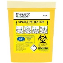 Collecteur de déchets médicaux Sharpsafe 450 ml