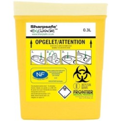 Collecteur de déchets médicaux Sharpsafe 450 ml