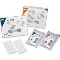 Steri-Strip Bandelette Suture Stérile 3M Rouge 75x6 MM