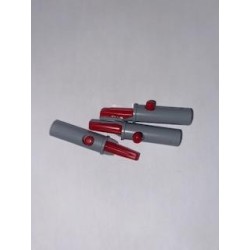 Pinces crocodiles pour électrodes à languettes - Médical Hygiène